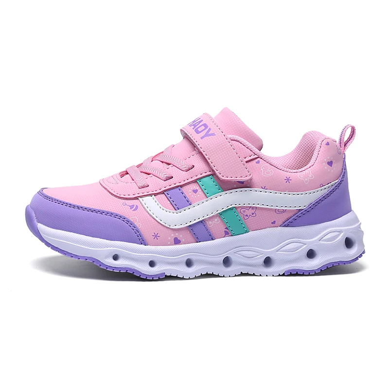 Breathable Light Fashion Kids Shoes Summer New Casual Children Outdoor Non-slip Wear Resistant Girls Sneakers Size 26-37 | Детская