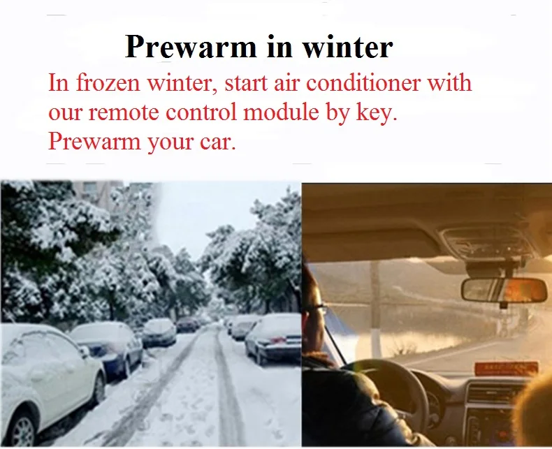 Пульт дистанционного управления запуск/Выключение двигателя для разогрева