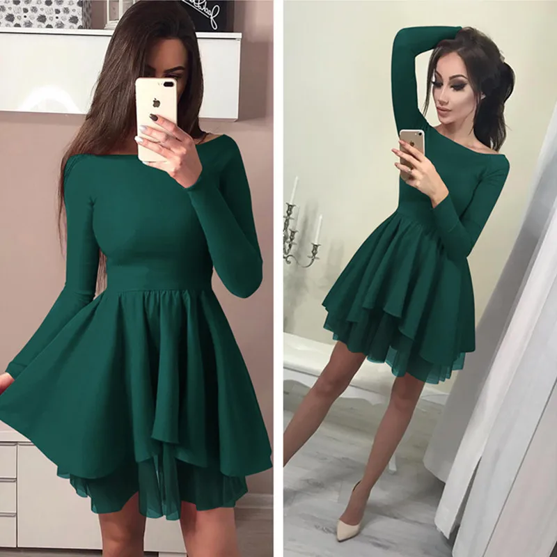 BornToGirl/Коллекция 2019 года сезон весна-осень-зима женское сексуальное платье с