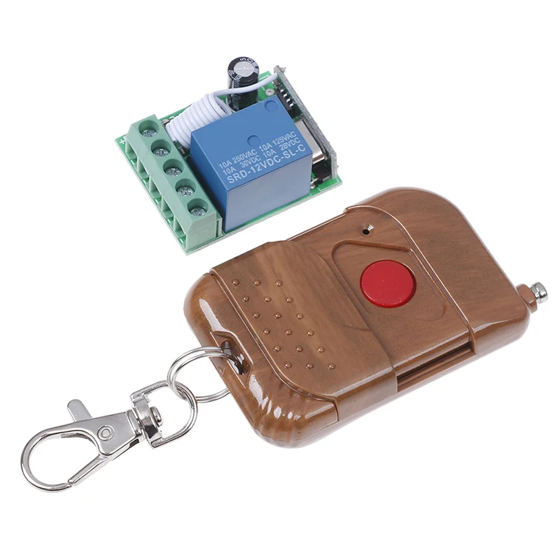 Новый беспроводной Радиочастотный пульт дистанционного управления 12 В 2 канала