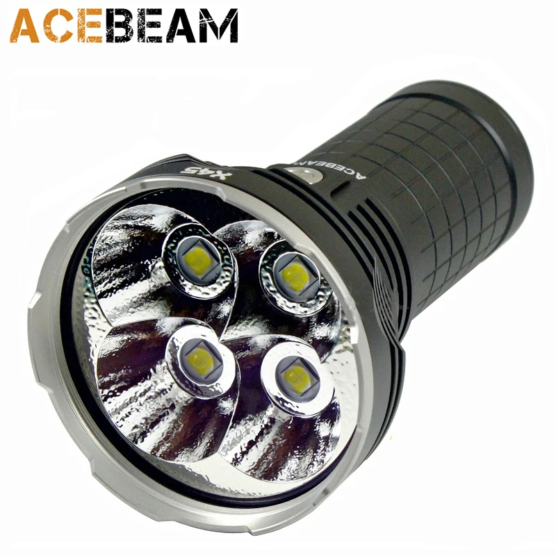 Acebeam X45 II ручной фонарь 4 * XHP70.2 светодиодов Макс 18000 люмен расстояние луча 660 метра с