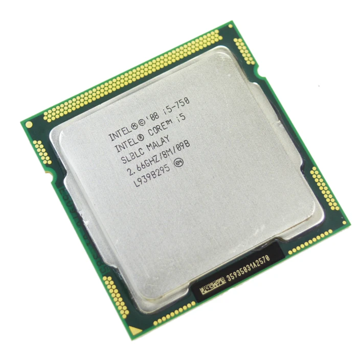 Оригинальный процессор Intel Core i5 750 2 66 ГГц 8 Мб кэш-памяти LGA1156 для настольного ПК