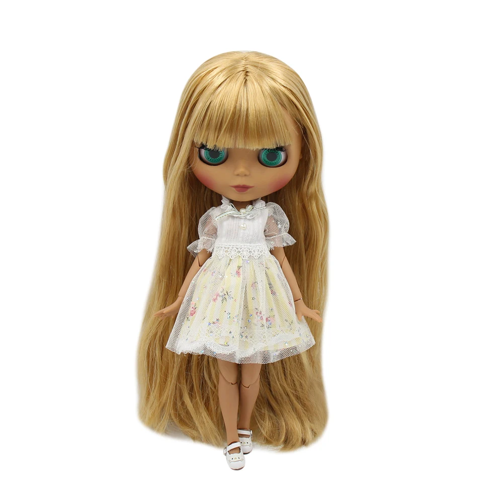 Ледяной DBS Blyth 1/6 bjd кукла BL3167 с черной кожи телесного цвета шарнирное тело и