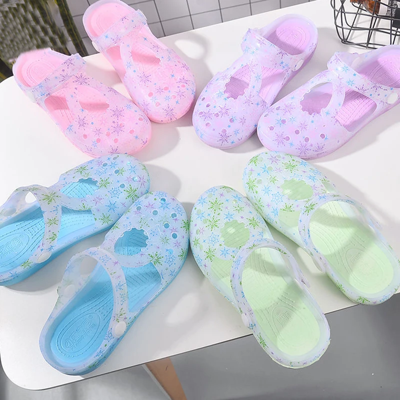 

IF New Beach Sandals Anti-slip Protective Shoes Surgical Medical Flat Soft Shoes Doctors Nurses Operating Room Lab Slippers Work