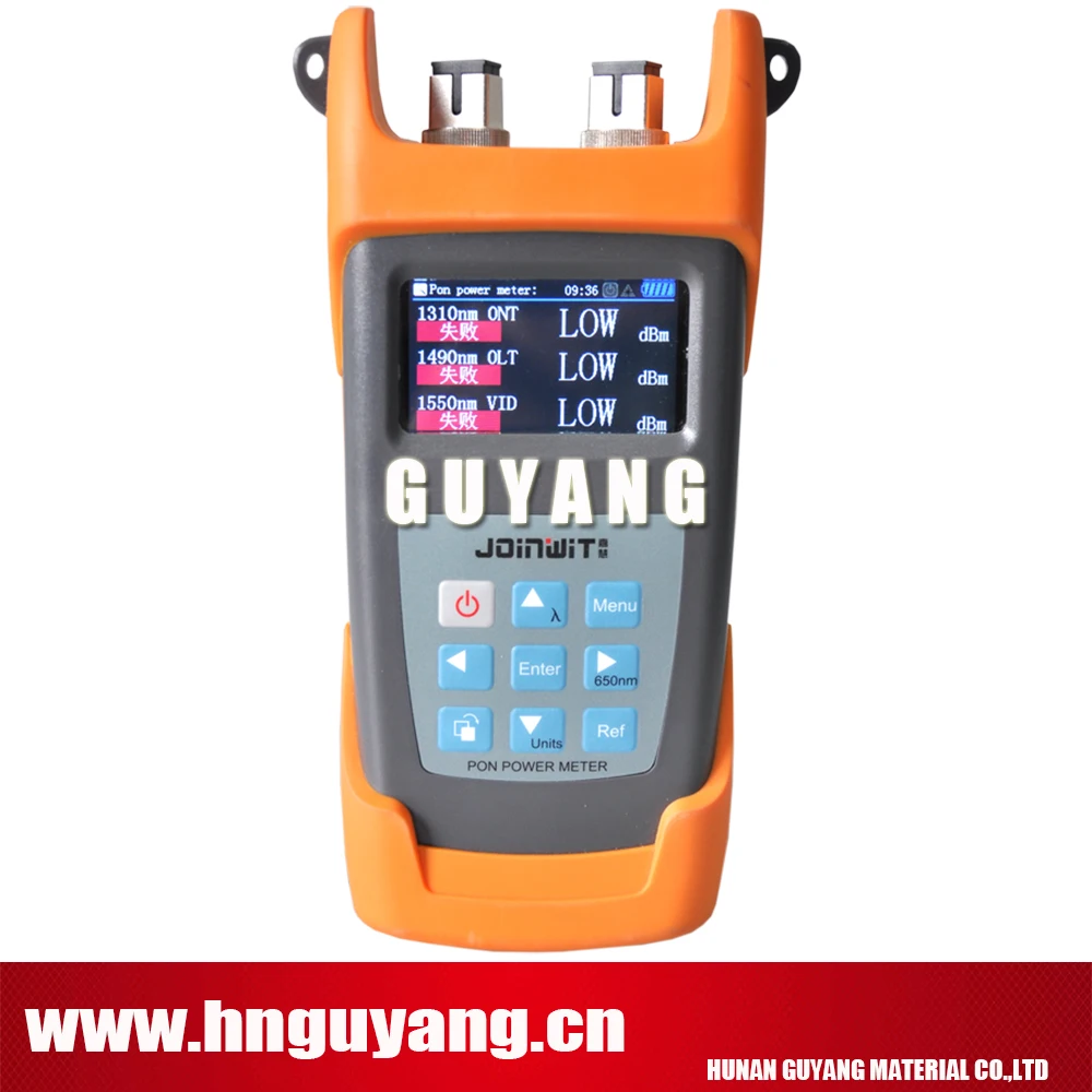 JW3213NA PON Optical Power Meter FTTx PON Fiber Optical Power Meter with VFL