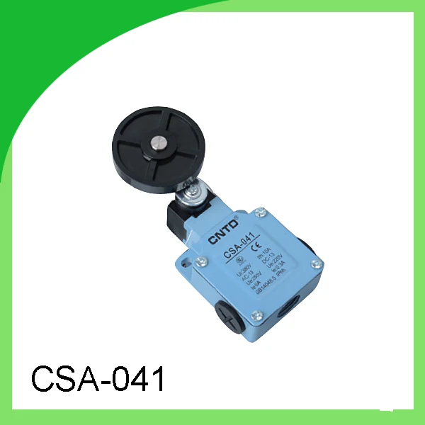 Interruptor de límite, microinterruptor de CSA-041, Sensor de movimiento a prueba de agua, interruptor de límite de posición de china