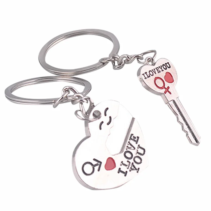 Rmantic Key to Your Heart брелок с подвесками влюбленные украшения для пары 1 пара модных