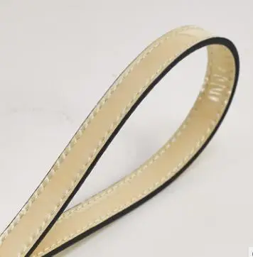 IMIDO Genuine Leather Strap for Clutch Replacement Strap Bag Hand Belt Accessory hardware Handbags Men Women sangle sac STP151 - Цвет: Beige