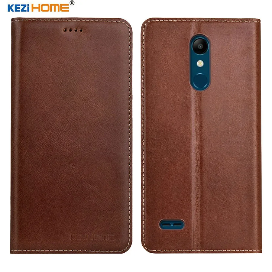 Для LG K11 Кожаный чехол противоударный флип раскладный кожаный с Задняя накладка