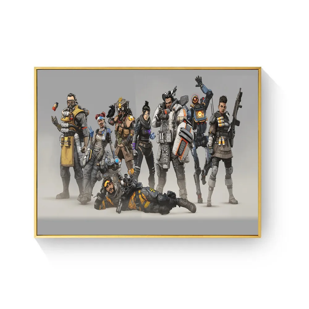 Apex Legends видео игры художественные плакаты и принты холст Художественная декоративная стена картины для гостиной домашний декор живопись - Цвет: 4