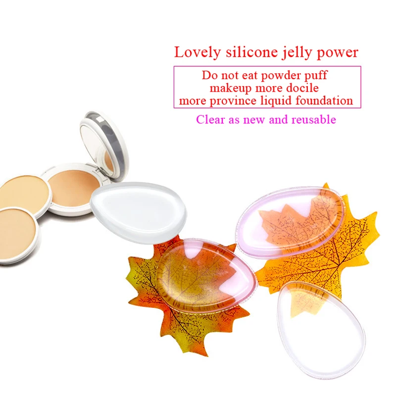 По Нанда 1 шт. силиконовые безупречный пуховкой молочко косметическое Puff лица