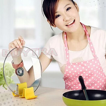 1 шт. пластиковая кухонная Крышка Для Сковороды|cooking tools|lid standtool stand holder |
