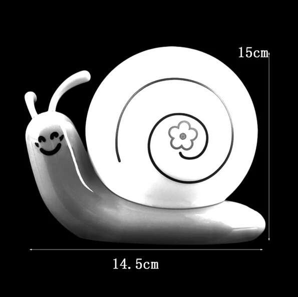 100% Brand New Snail Rechargeable USB LED Night Light Kids Baby Wall Lamp Table Bed Room Decorating Home free shipping |