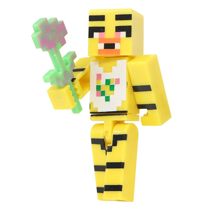 4 шт пластиковая кукла для майнкрафт игрушка из игры FNAF набор на пять ночей у