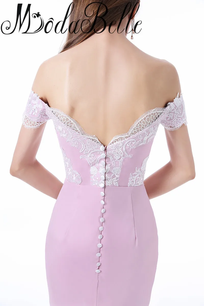 Modabelle элегантные длинные вечерние платья белое кружевное платье Русалочки для