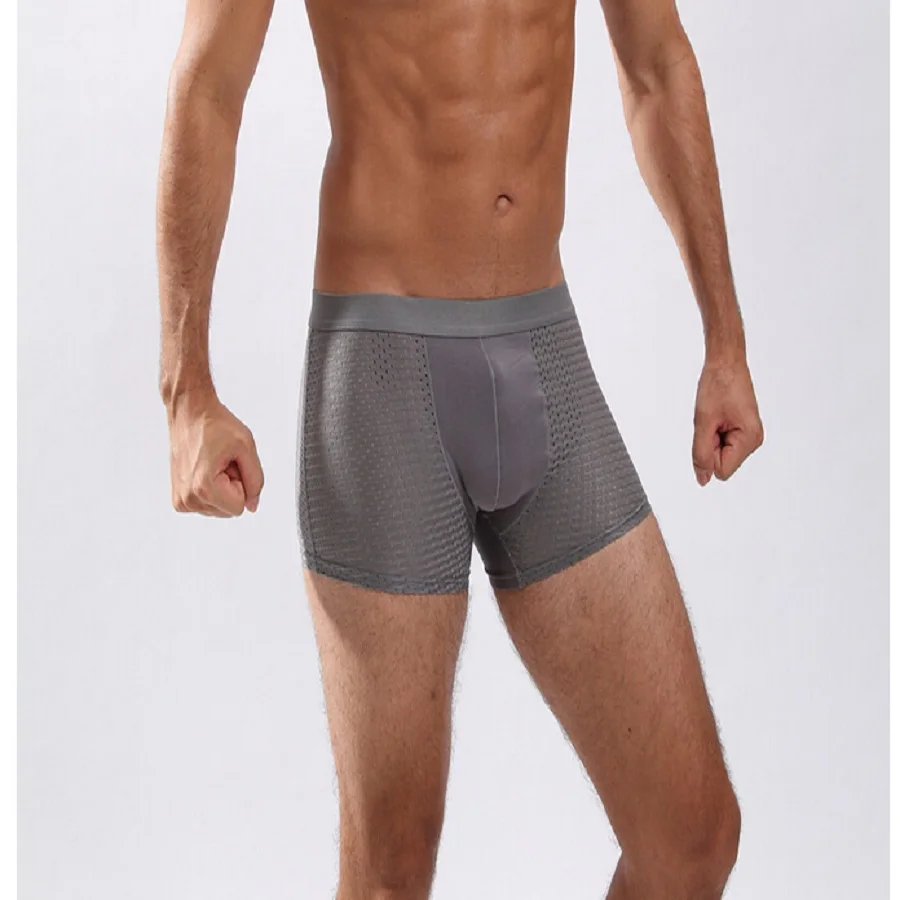 2016 Новинка Обувь с дышащей сеткой Для мужчин боксер Нижнее Бельё для девочек