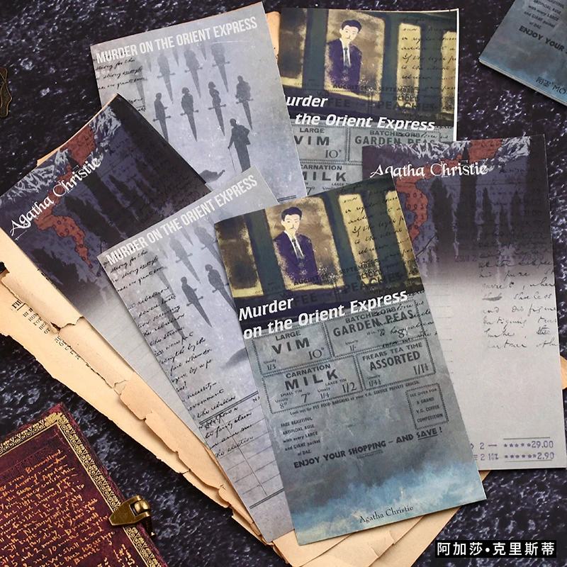 Писатель рукопись Блокнот N Times Sticky Notes memo Блокнот винтажный планировщик наклейки Закладка пуля журнал канцелярские принадлежности - Color: 5