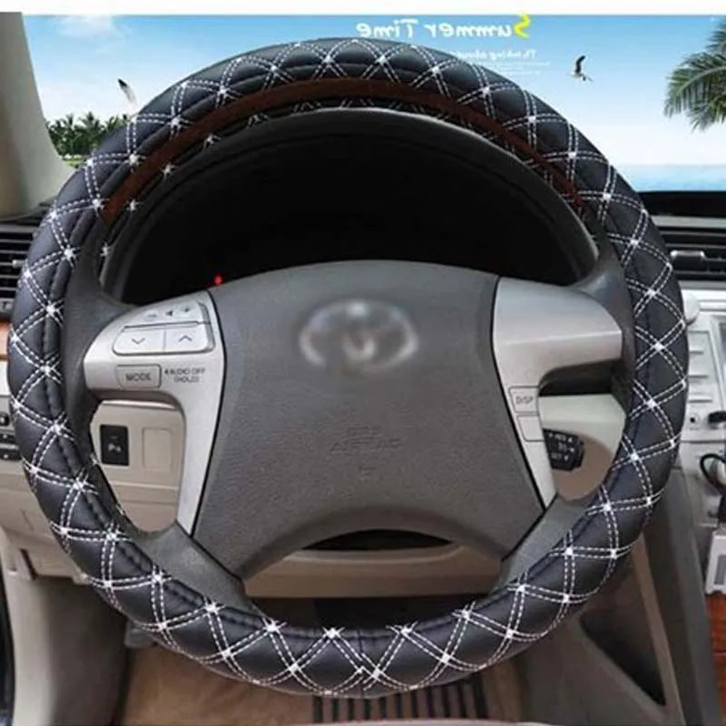 Набор высококачественных чехлов для руля чехлы автомобиля четыре сезона|leather