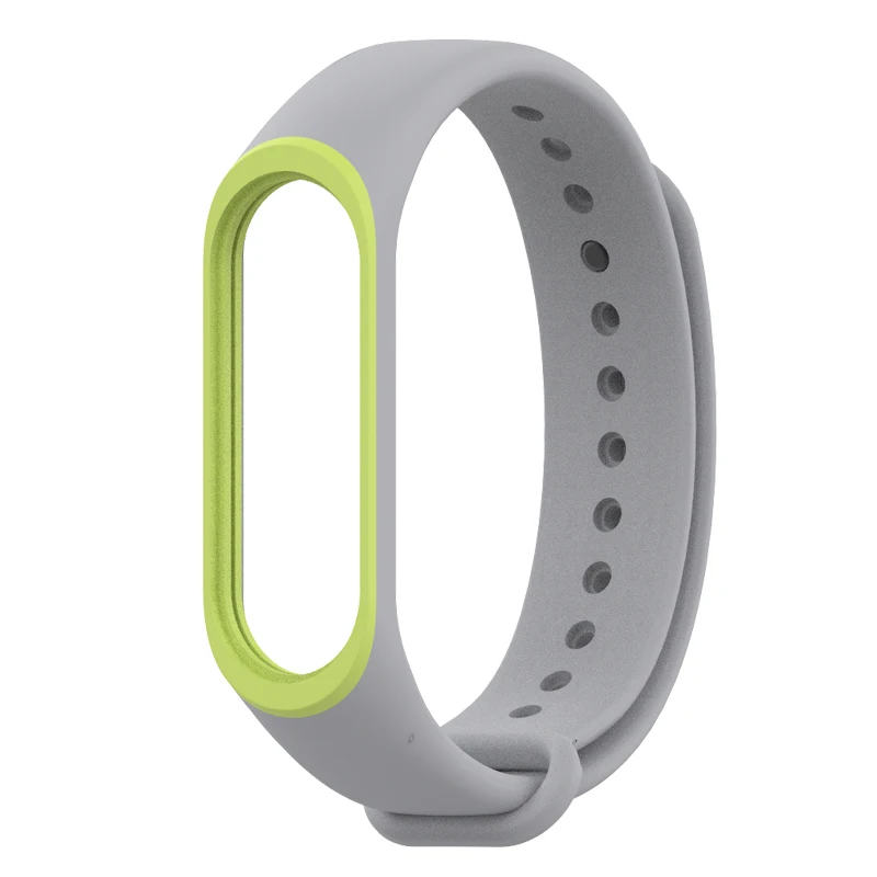 Цветной ремешок Mijobs Mi band 3 для браслета Xiaomi Band силиконовый браслет Сменные