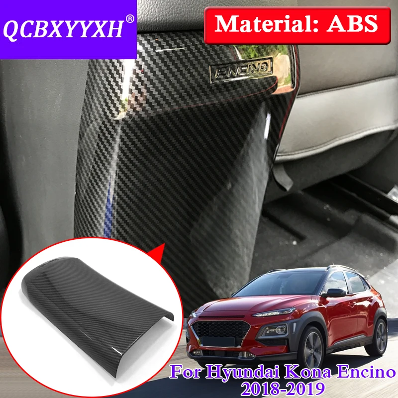 

QCBXYYXH для Hyundai Kona Encino 2018 автомобильный Стайлинг ABS подлокотник коробка ударопрочный декоративный чехол с блестками Авто внутренние аксессуа...