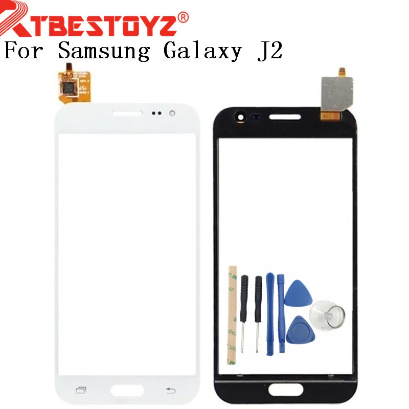 RTBESTOYZ Новый сенсорный экран дигитайзер для Samsung Galaxy J2 J200 J200F 2015 объектив