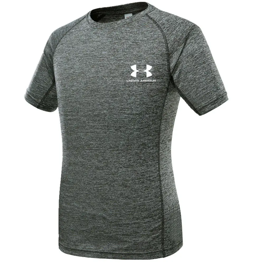 Under Armour UA Professional Men's And Women Running Series T-Shirt Short Sleeve Round Neck Leisure Sports | Спорт и развлечения