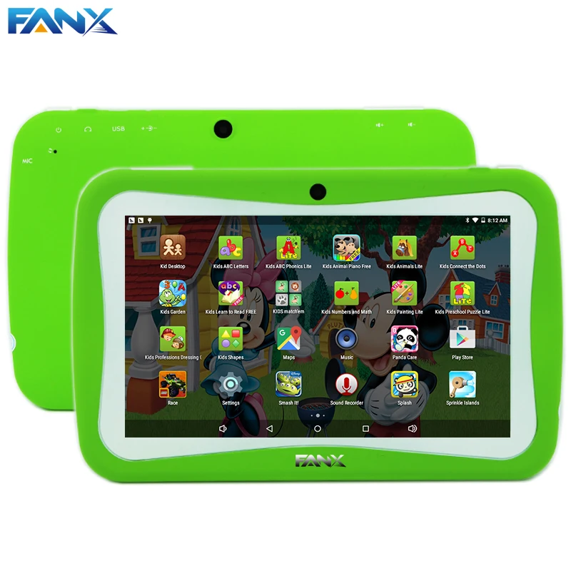 Free Shipping WeCool Kids Gift TAB 7 inch Children Games Tablet PC RK3126 Quad Core PAD Android 5.1 MID Birthday | Компьютеры и офис