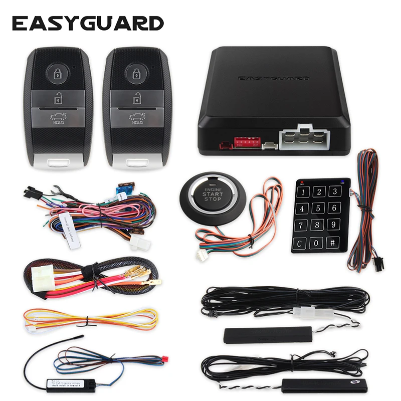 Easyguard компания смарт ПКЕ Автосигнализация близость разблокировать удаленного