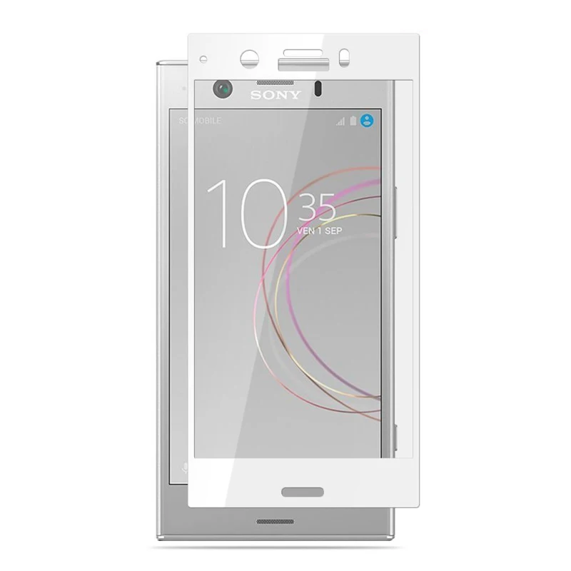 9H полное покрытие точный Взрывозащищенный экран Защитная пленка для Sony Xperia XZ1