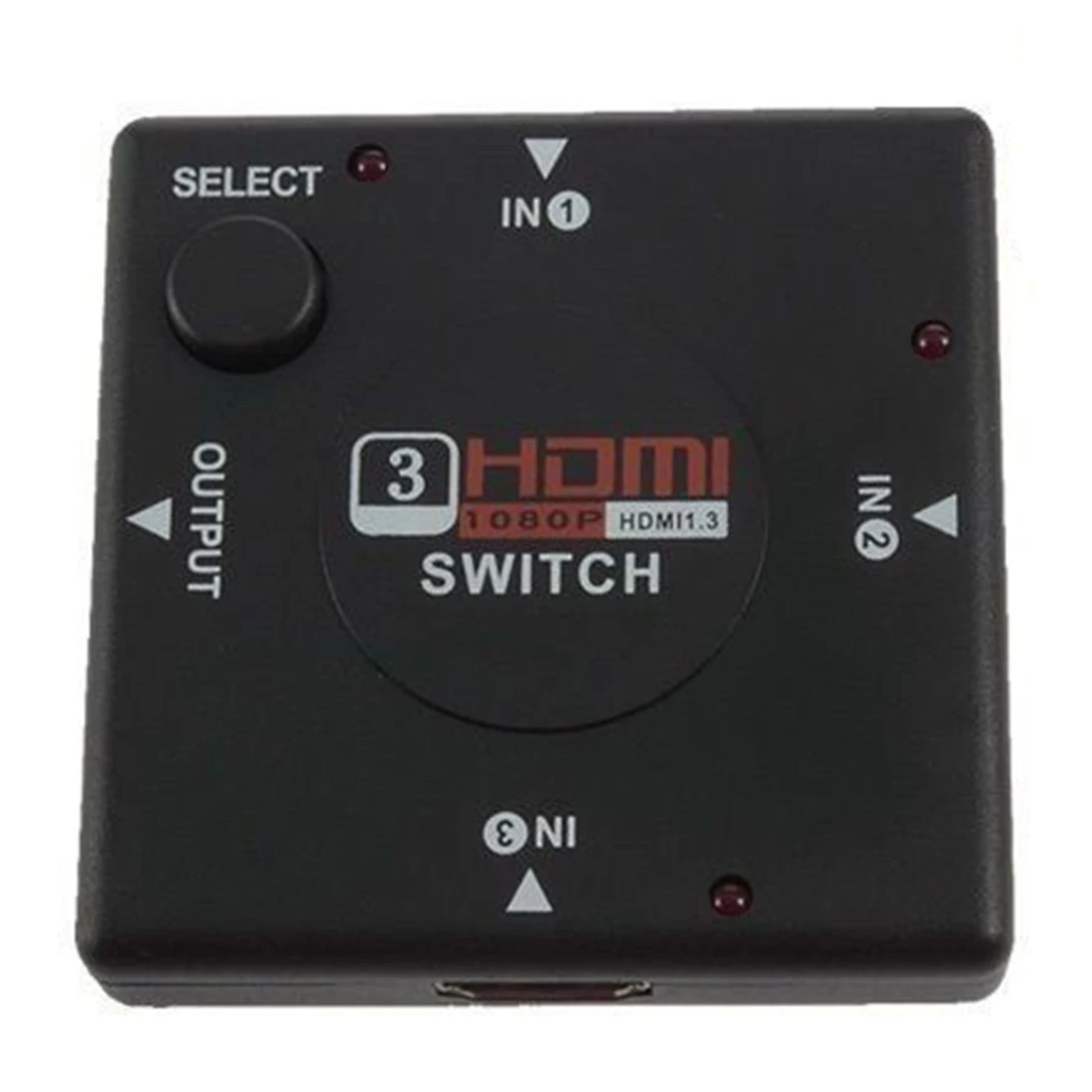 Centechia мини 3 Порты и разъёмы HDMI коммутатор, переключатель 3 входа 1 Выход коробка селектор HDMI для PS3 PS4 умный HDTV 1080P