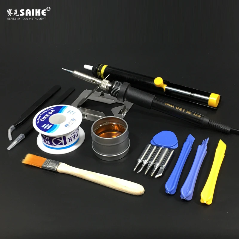 SAIKE 947 45 Вт Тепловая паяльник Электрический паяльник сварочный паяльник 220 В