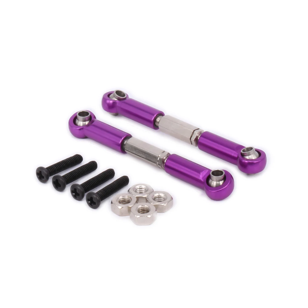 2 шт. прут из сплава сервозвено звено для радиоуправляемой модели автомобиля 1 12