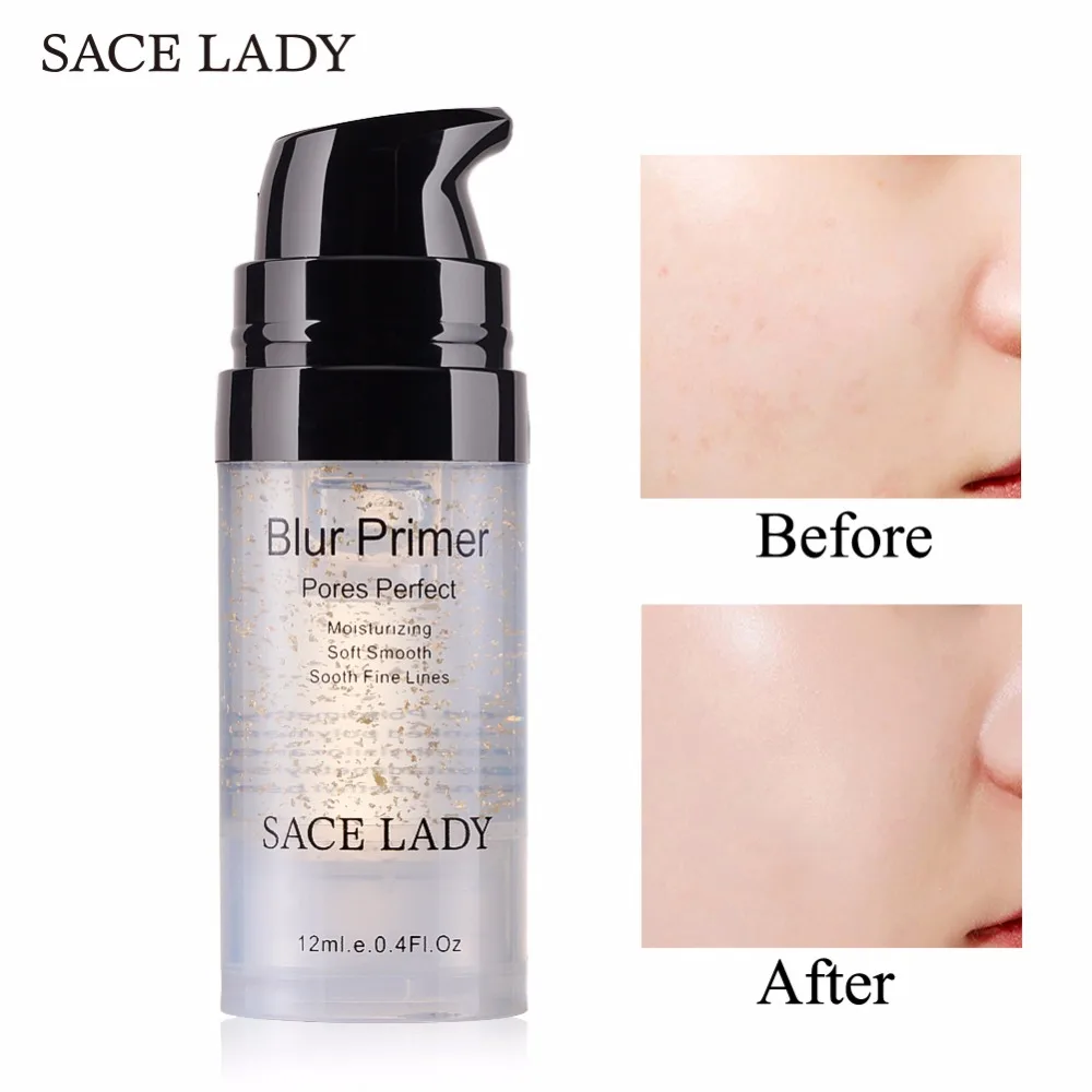 Матирующая основа под макияж SACE LADY жидкая для жирной кожи крем лица осветляющая
