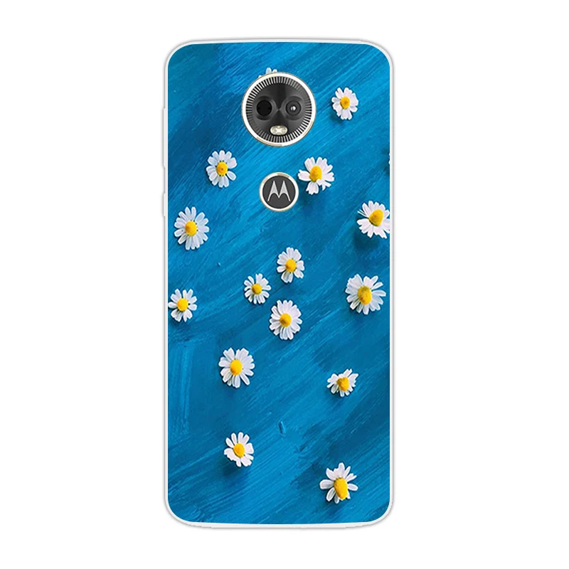 Ультратонкий ТПУ чехол для Motorola E5 Plus E 5 с полной защитой задней панели телефона