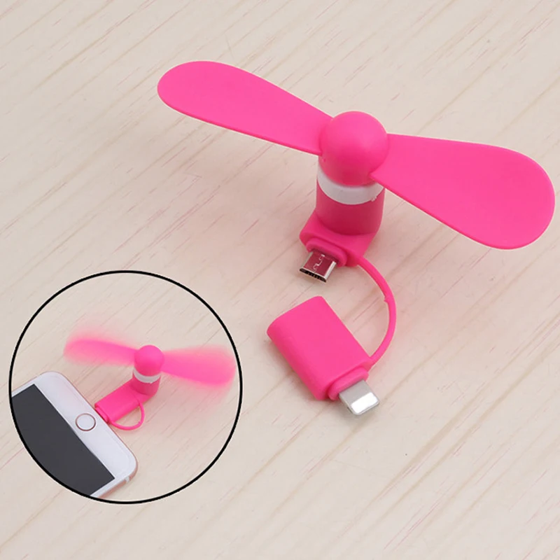 FFFAS мини крутой Micro USB вентилятор мобильный телефон гаджет тестер для HTC OPPO VIVO Meizu