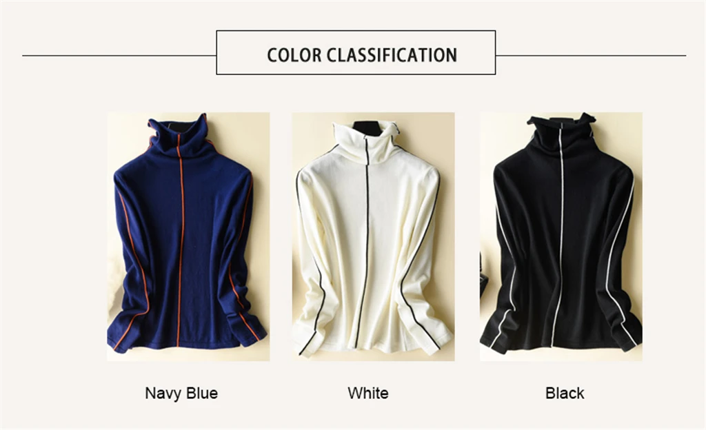 Sweater Women 2019 High Quality Soft Cashmere Turtleneck Ribbed Knitting Casual Slim Bottom Warm Autumn Winter Pullover Tops | Женская