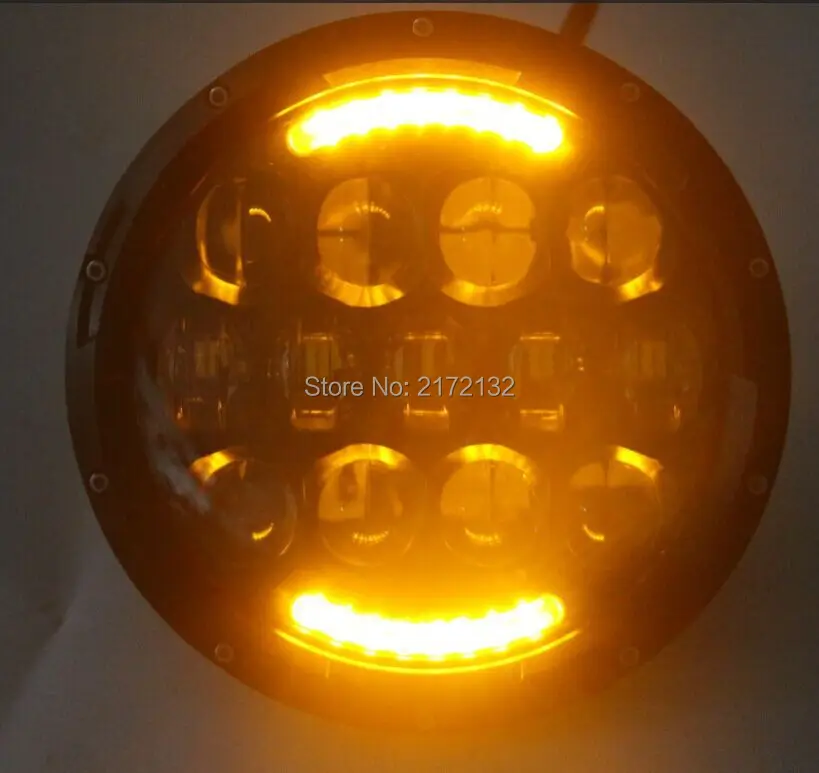 1 комплект светодиодный головной фонарь для wrangler jeep JK 105 Вт 7 дюймов|led headlight h4|headlight