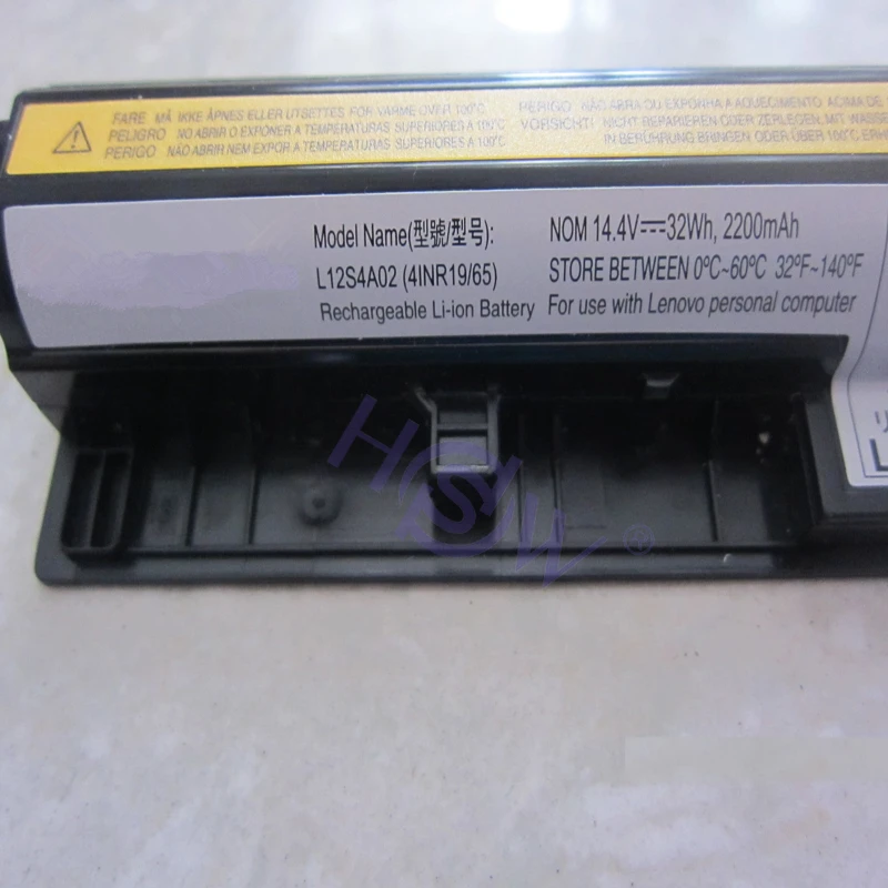 Аккумулятор для ноутбука HSW 14 4 В Lenovo L12L4A02 L12L4E01 L12M4A02 L12M4E01 L12S4A02 L12S4E01 akku|Аккумуляторы
