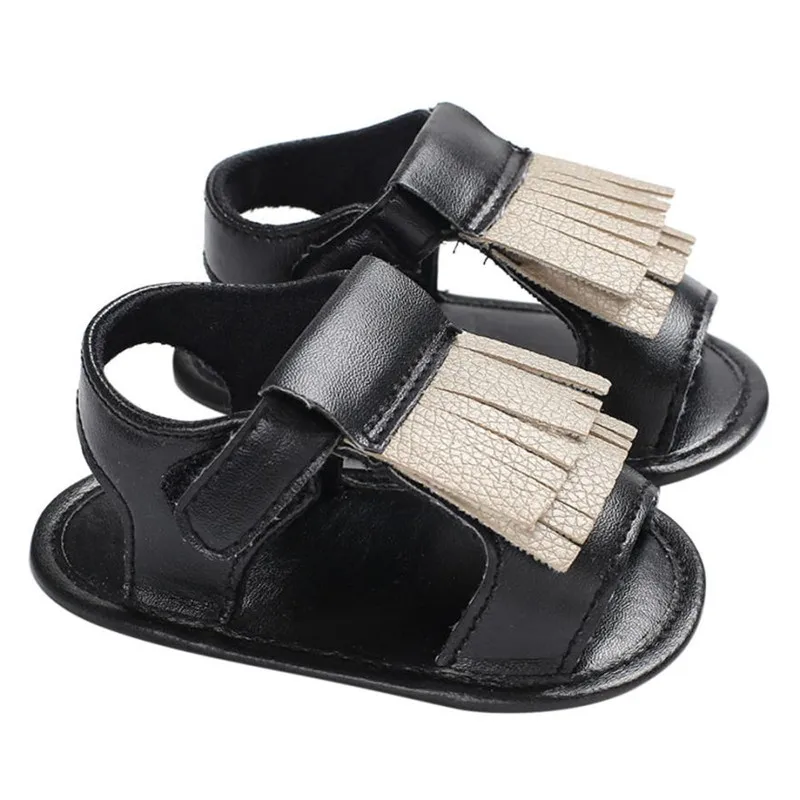 Детские сандалии с кисточками детская обувь для новорожденных девочек и