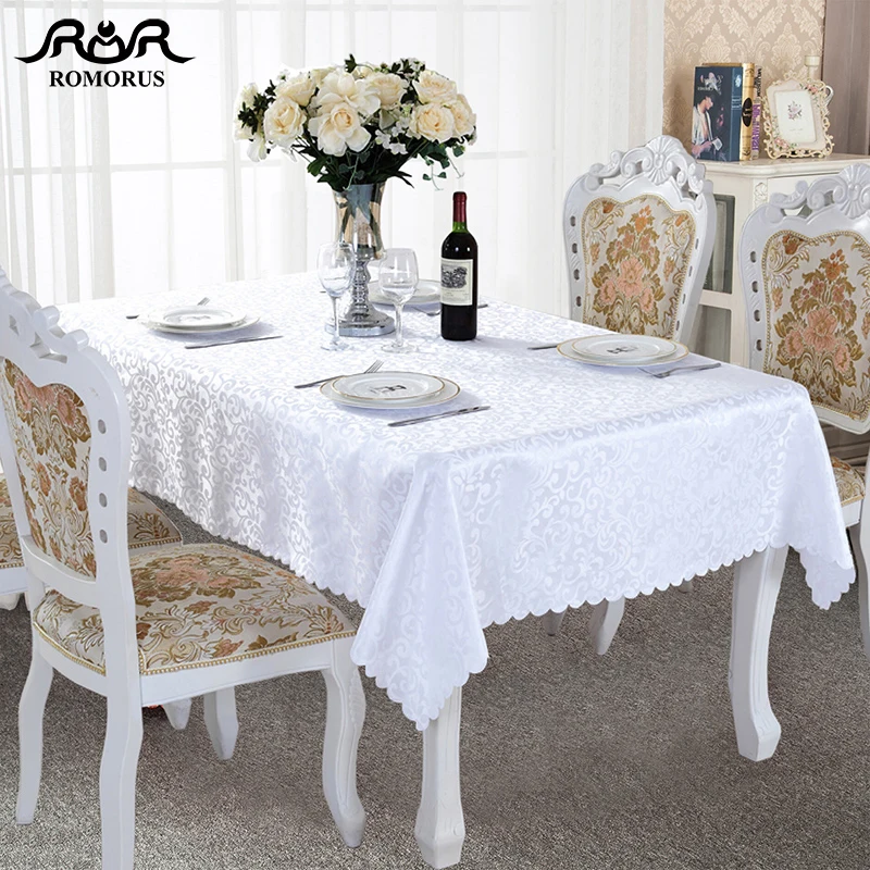 Прямоугольная скатерть для стола Декоративная из полиэстера дома ресторана