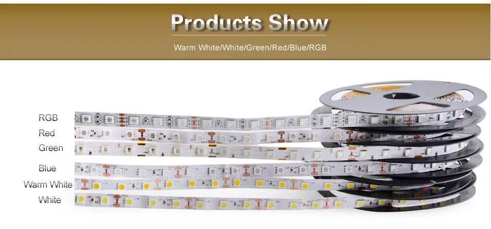 Высокая яркость 5 м Светодиодная лента светильник SMD3014 2835 5050 5630 3528 DC 12 В 60 Светодиодный s/M гибкая лента без водонепроницаемости лента декоративная светодиодный светильник s