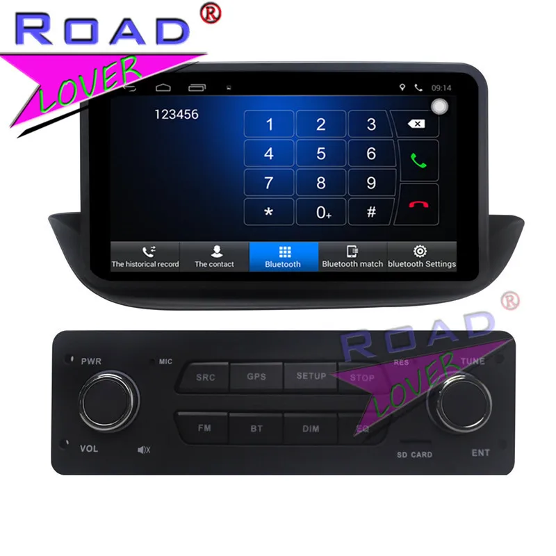 Медиацентр автомобильный TOPNAVI Android 6 0 2 ГБ + 32 9 дюймов для Peugeot 308 2012 2015 стерео GPS
