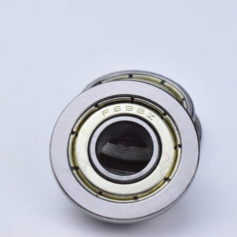 F698ZZ 8*19 и 22*6 (мм) 10 шт. фланцевые подшипники 698 F698Z подшипник с глубоким желобом из