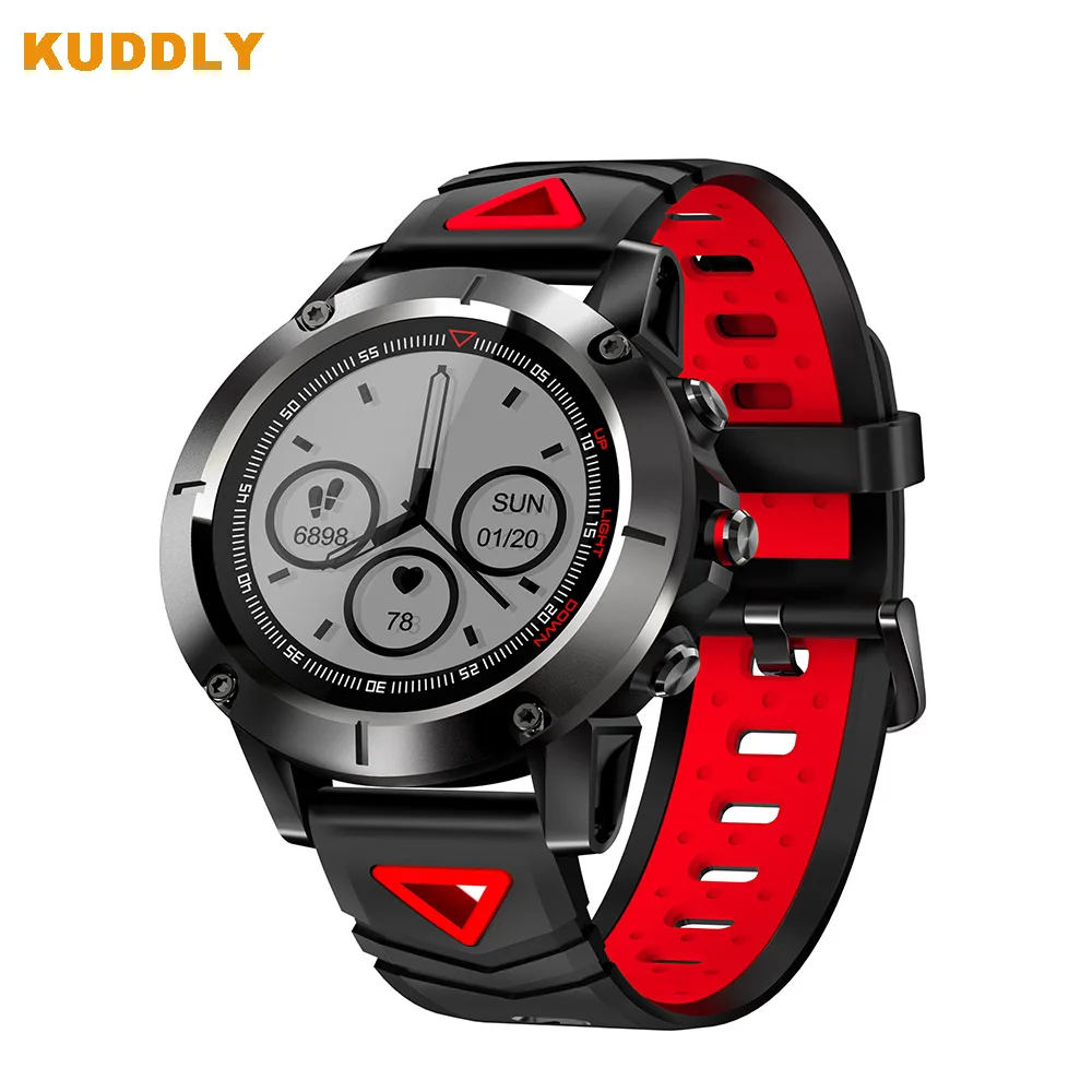 Kuddly G01 gps Смарт-часы Для мужчин IP68 Водонепроницаемый крови Давление беспроводной