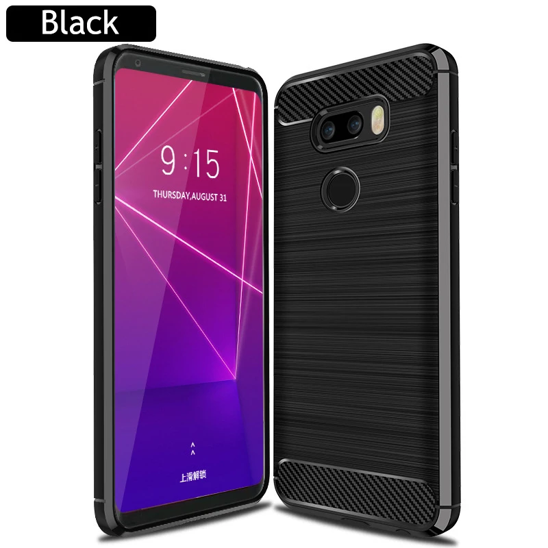 Для LG V30 V30s плюс V35 V30s ThinQ V34 V20s V20 мини чехол для LG V30s плюс ThinQ V34 исай Beat силикон из углеродного волокна Мягкий чехол