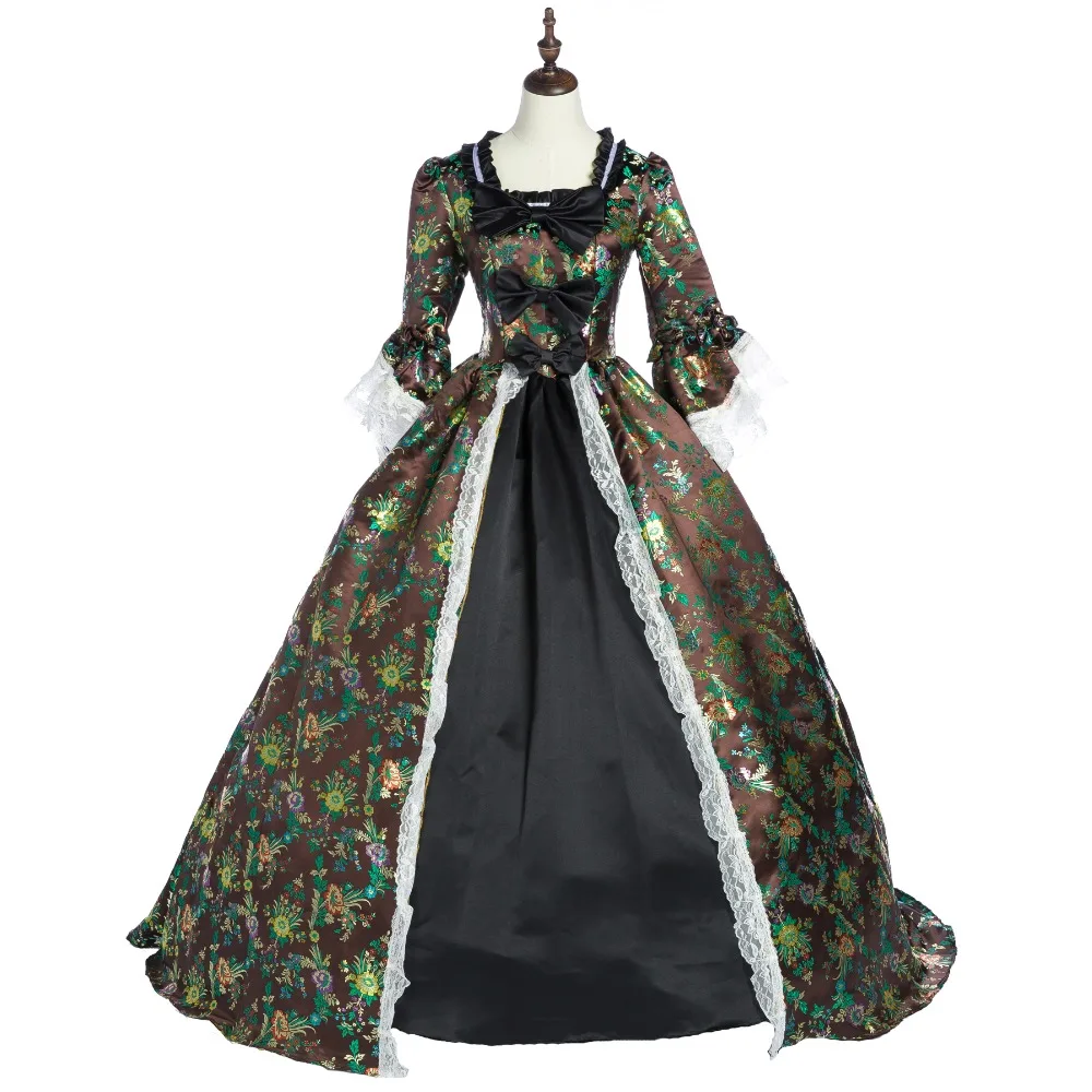 Marie платье Антуанетты викторианской эпохи Rococo бальное женские вечерние платья