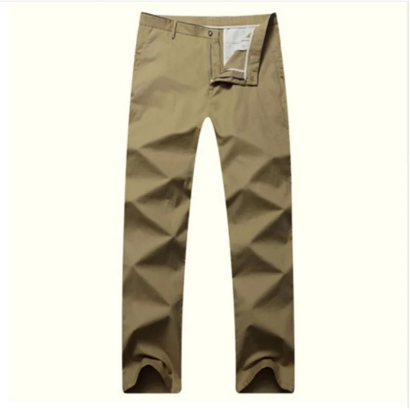 PLUS SIZE 10XL 9XL 8XL 6XL 5XL 4XL Spring Summer New Fashion 2017 Slim Straight Men Casual Pants Cotton Man Trousers | Мужская одежда