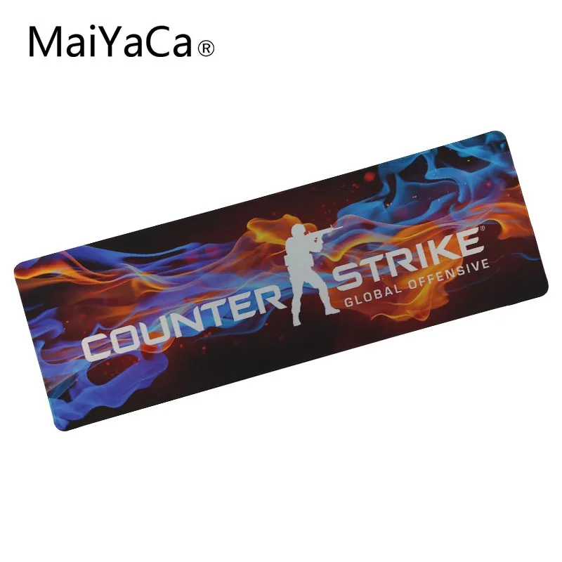 

MaiYaCa новейший дизайн counter strike 90 см x 30 см большой коврик для мыши Гранде геймерская Блокировка края компьютерный коврик для ноутбука мышь
