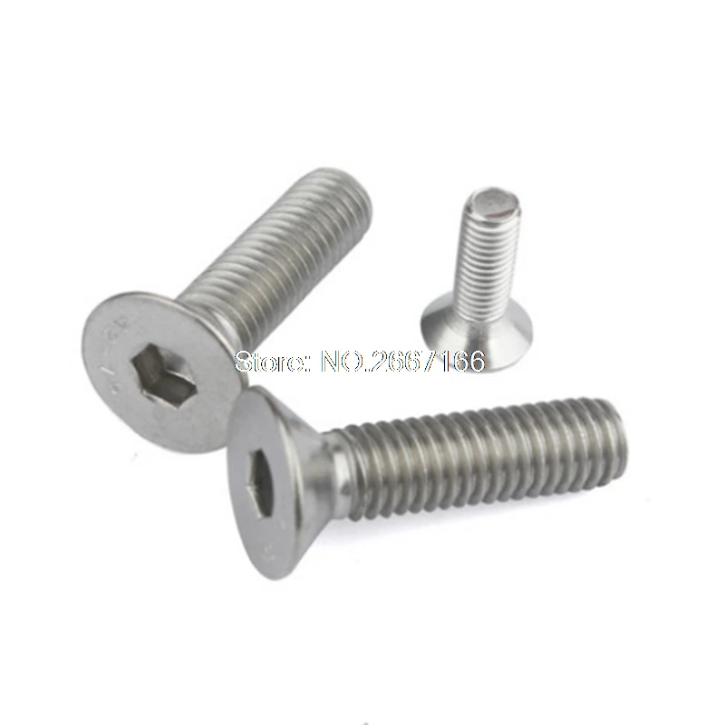 Болты с шестигранной головкой из нержавеющей стали M6x10mm 20 шт.|screw screw|screw flatscrew bolt |