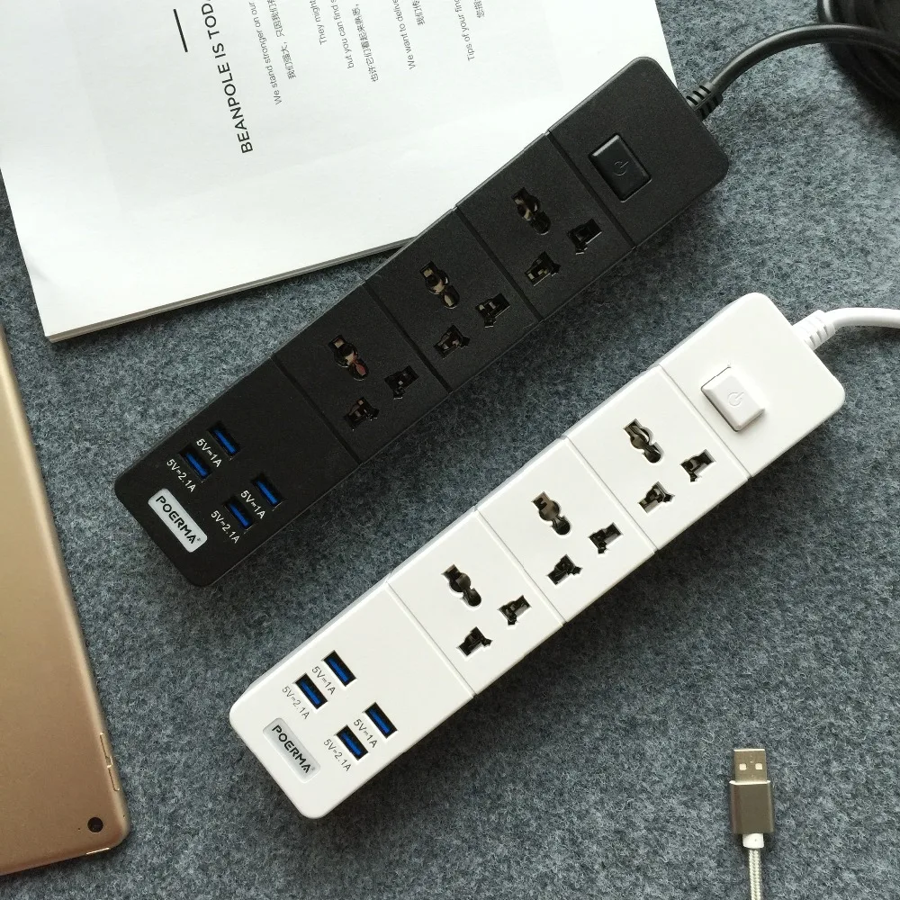 Умный дом стандарта 4) штепсельная USB 3 Порты электронный таймер разъем Мощность